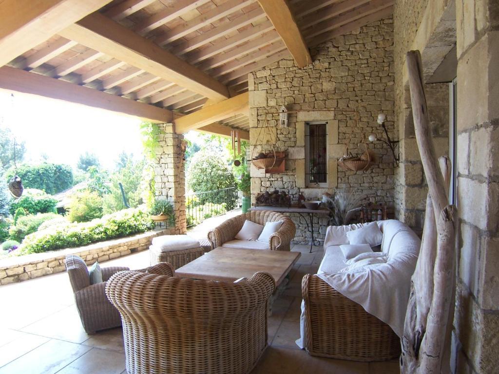 Lou Granos Acomodação com café da manhã Gordes Exterior foto