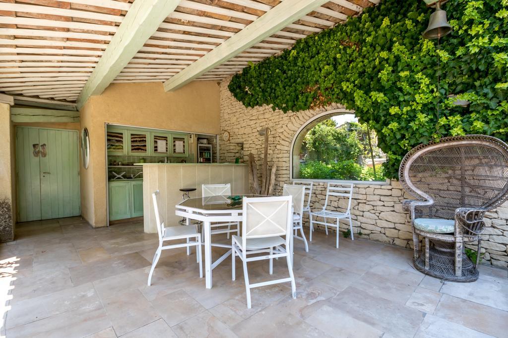 Lou Granos Acomodação com café da manhã Gordes Exterior foto