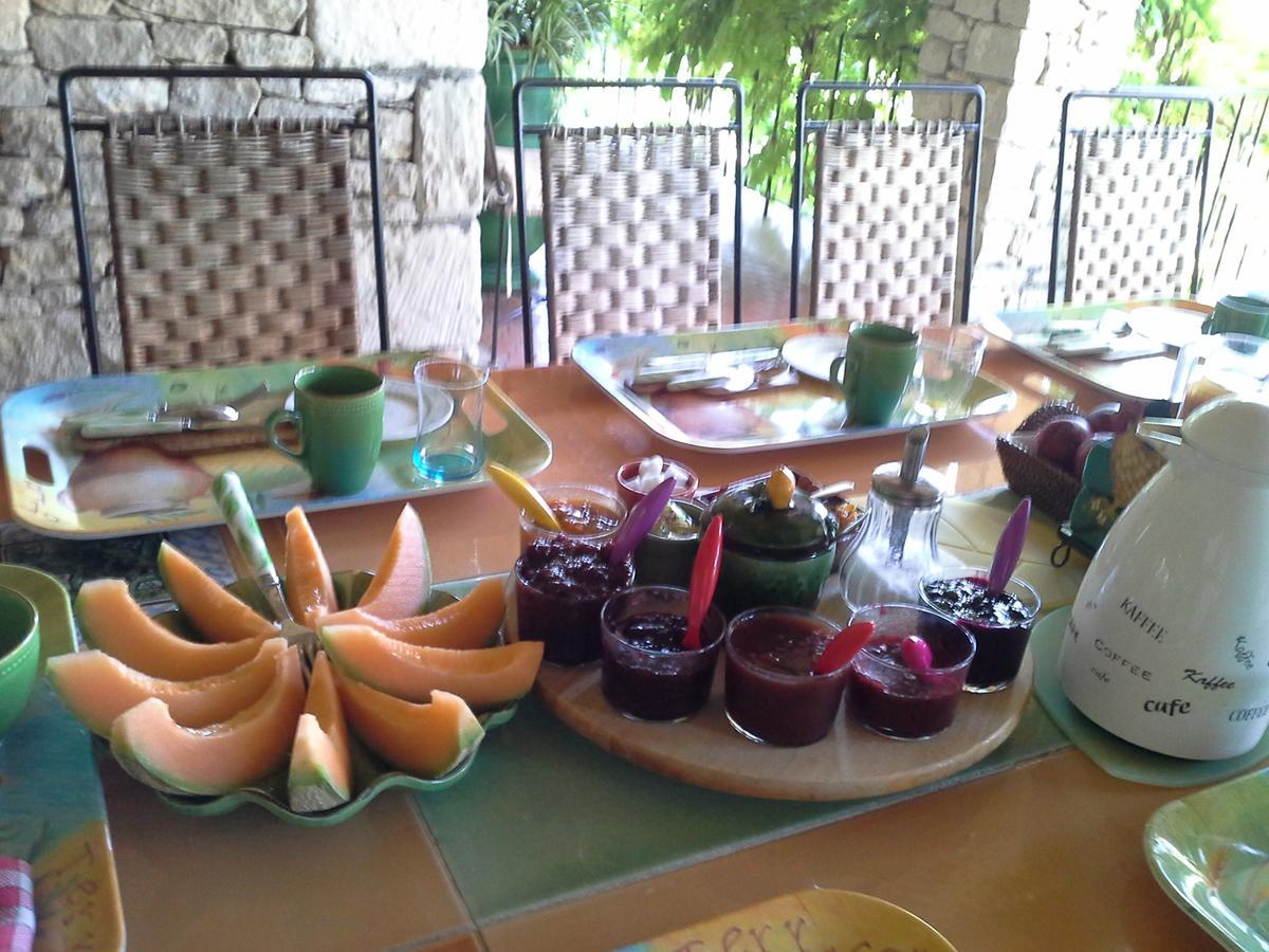 Lou Granos Acomodação com café da manhã Gordes Exterior foto
