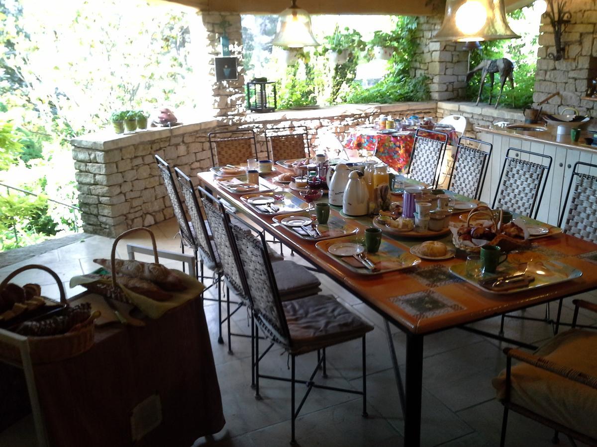 Lou Granos Acomodação com café da manhã Gordes Exterior foto